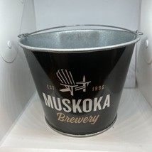 Muskoka Brewery Metal Ice Beer Bucket Ontario Canada - $34.64