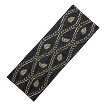 Asravik Black and Gold Handmade Beaded Table Runner,Size-13x36 Inch - $74.69