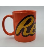 Vintage Reese&#39;s Logo Orange Coffee Mug Cup 10 Oz. Galerie Hershey Company  - $14.81 CAD