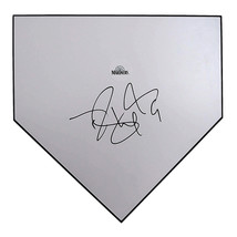 Dee Gordon Seattle Mariners Autographed Home Plate Baseball Base Proof Signed - £78.00 GBP