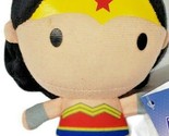 Wonder Woman 4&quot; Plush Bag Clip Keychain Justice League DC Comics - £5.54 GBP