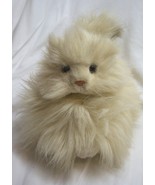 VINTAGE Russ ALEXIS THE FLUFFY CREAM COLORED CAT 14&quot; Plush STUFFED ANIMA... - $452.30 MXN