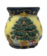 Lang Candles Wax Melt Warmer Pot Christmas Holiday Treasures Susan Winget - $24.31