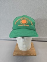 Sunset Point Trailer Park Lubec Maine Green Trucker Hat (T6) - £10.82 GBP