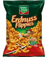 Funny Frisch Erdnuss Flippies [Peanut Puffs] 200g - £4.69 GBP