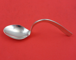 Vision by International Sterling Silver Baby Spoon w/ Bent Handle Custom Made 5&quot; - £69.28 GBP