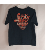 Original Lucky Brand Lucky Acoustic Electric Guitars Amps Tennessee T-Sh... - $264.59 MXN