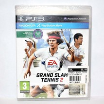 New Sealed GAME Grand Slam Tennis 2 SONY PS3 PlayStation 3  EURO Versiion Italia - £12.54 GBP