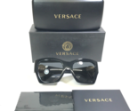Versace Sunglasses MOD.4452 108/87 Polishd Black Medusa Logo Frames 54-1... - £81.08 GBP