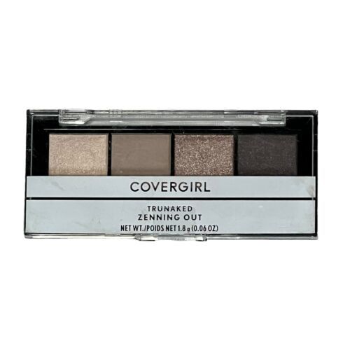Covergirl TruNaked Quad Eyeshadow Palettes Zenning Out #740 4 Colors - $3.80