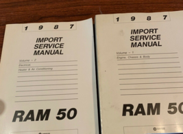 Manuale Di Servizio E Riparazione Per 1987 Dodge Ram 50 TRUCK OEM Usato - $44.94