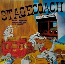 Stagecoach Vintage Arcade Game Magazine AD 1977 Retro Artwork Wild Western - $24.23