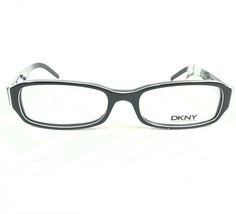 DKNY DY4533 3197 Eyeglasses Frames Black White Rectangular Full Rim 50-1... - $46.54