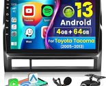 8-Core 4+64G Android 13 Car Stereo Upgrade Radio For Toyota Tacoma 2005-... - $296.99
