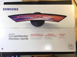 “BRAND NEW” SAMSUNG 24&quot; CF392 1080p Curved LED Monitor 60Hz (FREE SHIPPING) - £93.84 GBP