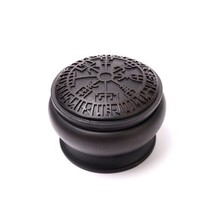 Alchemy Gothic V102 Vegvisir Box Runic The Vault Vanity Jewelry Trinket Pill - £19.65 GBP