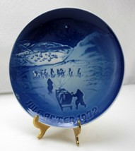 Royal Copenhagen Bing & Grondahl Blue Christmas in Greenland Plate 1972 - $7.55