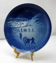 Royal Copenhagen Bing &amp; Grondahl Blue Christmas in Greenland Plate 1972 - £5.90 GBP