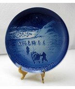 Royal Copenhagen Bing &amp; Grondahl Blue Christmas in Greenland Plate 1972 - $10.34 CAD