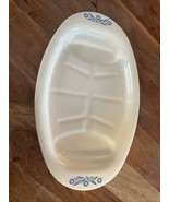Vintage CorningWare Cornflower Blue PyroCeram Platter P-19 - $17.91 CAD