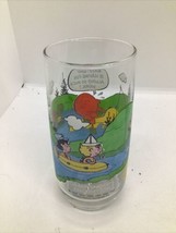 Camp Snoopy Collectors Drink Glass Charlie Brown Peanuts Vintage 1968 McDonald&#39;s - £9.32 GBP