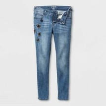 Cat &amp; Jack Girls Dark Super Skinny Stretch Jeans Stars Various sizes Plu... - $9.74