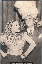 1945 Tom Breneman &amp; Carmen Miranda, Radio Host of Breakfast in Hollywood, CA - £5.59 GBP