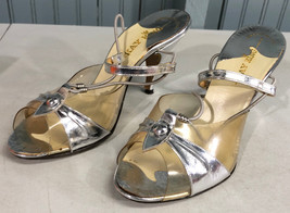 Kay King Silver Size 6.0 Womens Pumps Heels Shoes - $11.55
