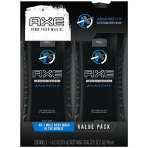 AXE Body Wash for Men, Anarchy, 16 Fl Oz (Pack of 2) - £80,128.58 GBP