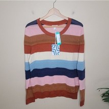 NWT Stitch Fix Market &amp; Spruce | Rowan Textured Cotton Pullover Sweater ... - £26.67 GBP