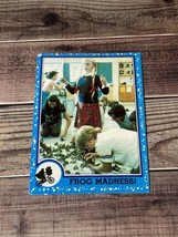 VINTAGE 1982 TOPPS - E.T. Movie Trading Cards # 31 FROG MADNESS! - $1.50