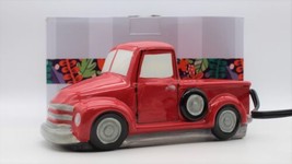 SCENTSY HOME RED RETRO TRUCK Scentsy Warmer, CHRISTMAS Brand New - $95.18