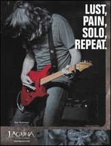 Ben Robinson (guitarist) Laguna electric guitar advertisement 2010 ad print - £3.34 GBP