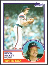 Chicago White Sox Kevin Hickey 1983 Topps Baseball Card #278 nr mt    - £0.39 GBP