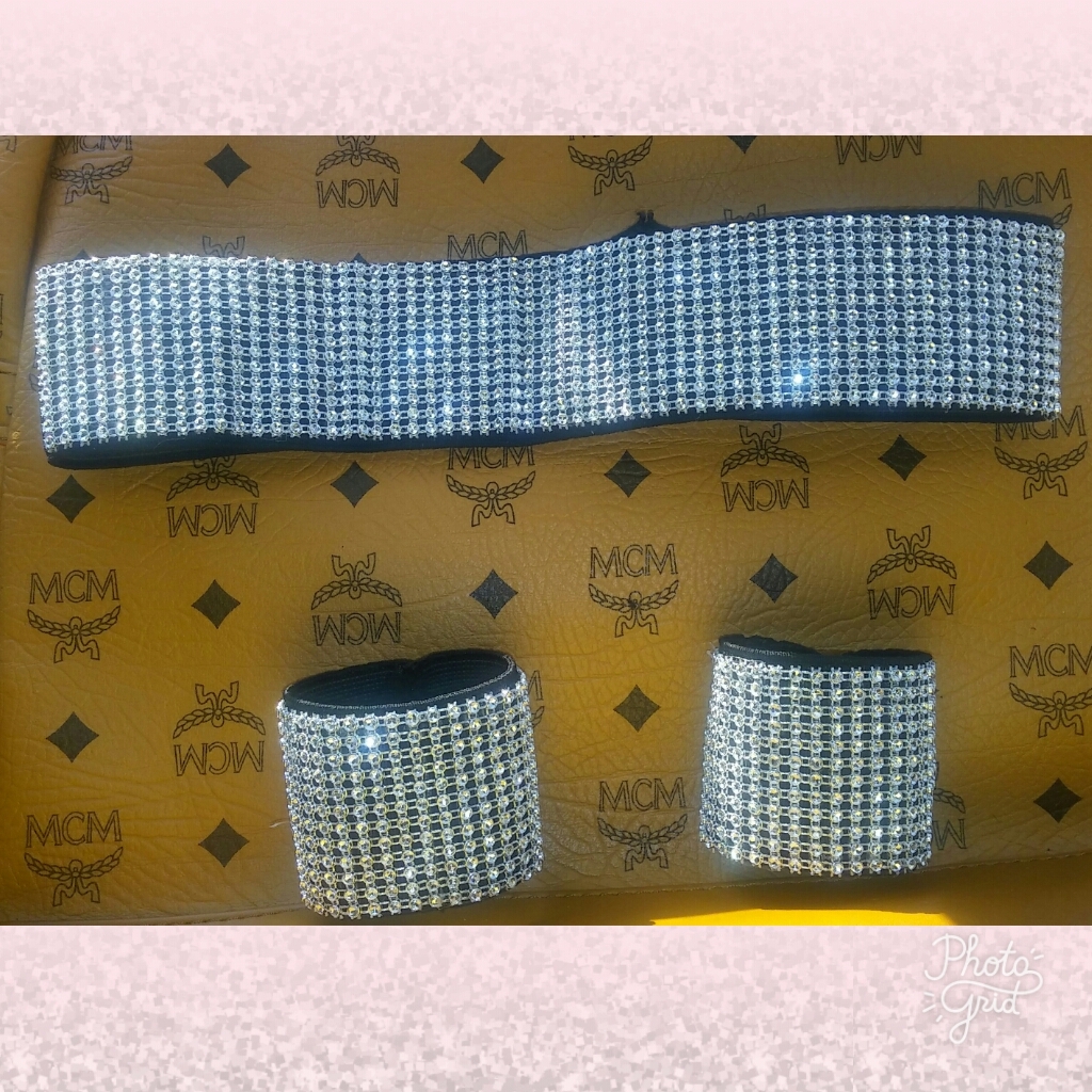 3 Piece Bling Headband Set - $40.00