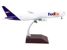 Boeing 767-300F Commercial Aircraft &quot;Federal Express&quot; White with Purple Tail &quot;I - £117.33 GBP