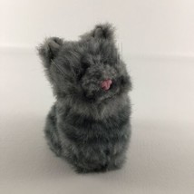 American Girl Doll Pet Cat Praline 5&quot; Gray Kitten Plush Stuffed Animal Tabby Toy - £13.41 GBP