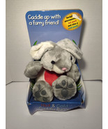 Vintage RG Barry Corp Bunny Rabbit Heart Plush Hot Cold Therapy Packs 16... - $26.94 CAD