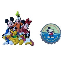 Disney WDW Soda Pop Cap Mickey&#39;s Swell Soda The Real Deal Magnet + 2nd Magnet - £7.95 GBP