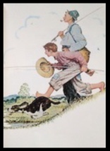 Norman Rockwell Print Framed 14&quot; X 11&quot; - £47.40 GBP