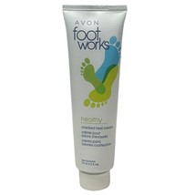 Avon Foot Works Healthy Cracked Heel Cream 2.5 fl oz New Never Used - £12.60 GBP