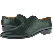 Alex D &quot;Lancaster&quot; Medallion Toe Wholecut Oxford, Men&#39;s Dress Shoes, Green - £113.05 GBP