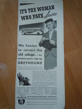 Vintage Greyhound Bus Print Magazine Advertisements 1937 - $9.99