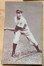 1947 Exhibits Hal Newhouser Detroit Tigers Vintage Exhibit Card - £11.66 GBP