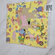 Cleo Pinnochio Dumbo Mickey  Disney Happy Birthday Wrapping Paper New Vintage - £7.63 GBP