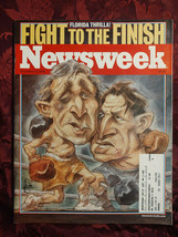 NEWSWEEK November 27 2000 Florida Bush V Gore Election Amazon Tribes - £6.75 GBP