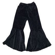 Bizzy Izzys Black Velvet Flare Pants Size 4T Bell Bottoms - $12.95