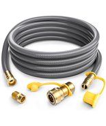 24FT 1/2” Propane To Natural Gas Hose with Quick Connect Conversion Kit ... - $1,509.11 MXN