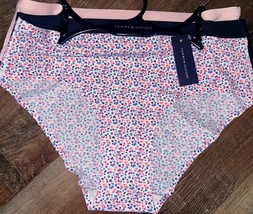 Tommy Hilfiger 3-Pair Women&#39;s Hipster Underwear Panties Nylon Bonded ~ XL - $24.74