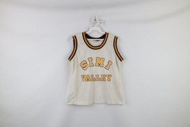 Vtg 70s Champion Lady Champion Womens Large Simi Valley Basketball Jersey USA - £92.75 GBP